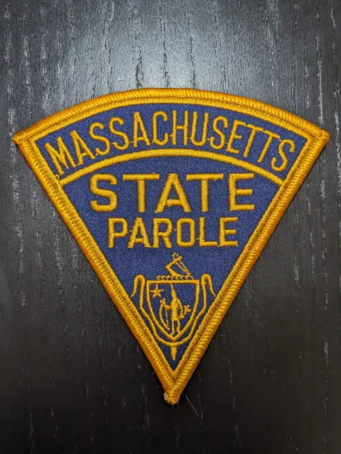 MASSACHUSETTS STATE PAROLE officer patch police probation LEO court