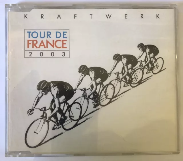 KRAFTWERK "Tour De France 2003" Rare 2003 4Trk Aust. CD *Version 1, 2&3 + Long 2