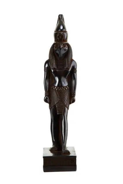 EINZIGARTIGER ÄGYPTISCHER GOTT HORUS Statue Falke Vogel Himmel Ägypten...