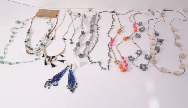 AEO American Eagle Outfitters Banana Republic Anthropologie Necklace Earring SET