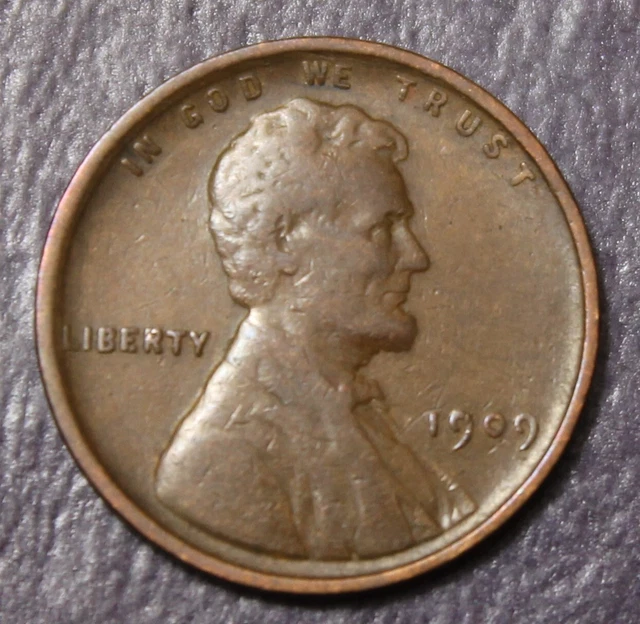 1909 VDB Lincoln Cent Near XF........................Lot 9044