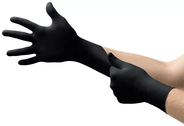 Microflex Onyx N64 Disposable Nitrile Exam Gloves for Automotive