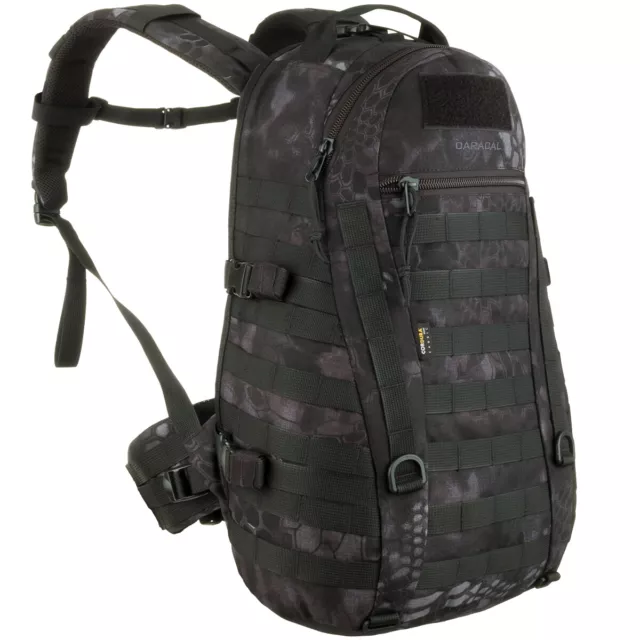 Wisport Caracal 25L Militar Correas Mochila Hidratación Kryptek Typhon Camo