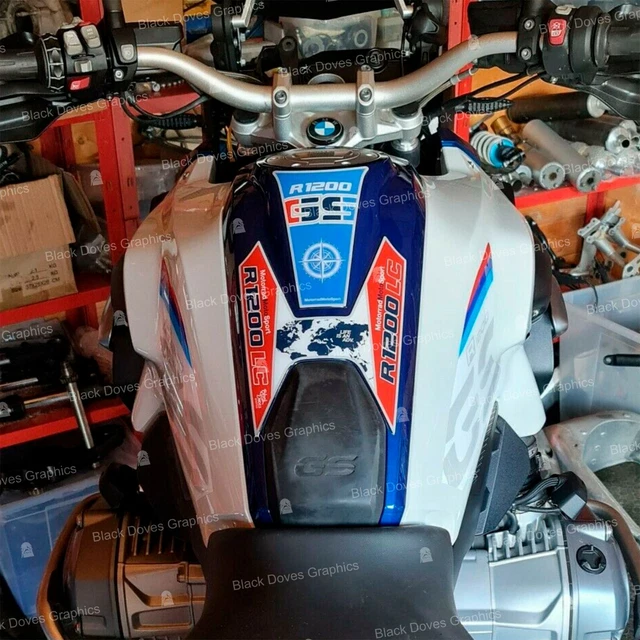 Adesivo 3D Protezione Serbatoio compatibile con/sostitutivo per BMW R1200 GS ADVENTURE 2006-2013 TANK PAD R 1200 ADV