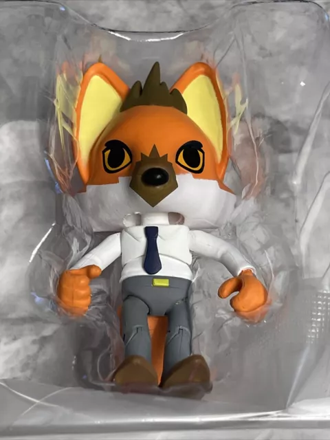 Aggretsuko Action Vinyls Ookami 3.25” The Loyal Subjects Sanrio 2019 Brand New.