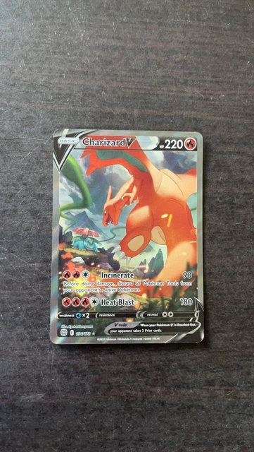 Charizard V- 154/172 Brilliant Stars Pokemon Alt Art  Pack Fresh MINT