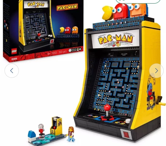 LEGO ICONS PAC-MAN Arcade Mini Arcade Set for Adults 10323 £239.90 ...