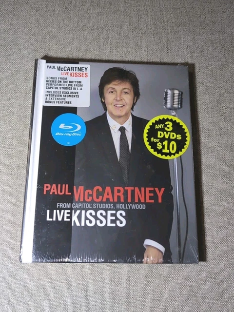 PAUL MCCARTNEY - Live Kisses (DVD, 2012) Brand New SEALED $13.96
