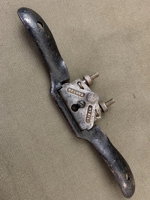 Record No A151 Round Soled Metal Spokeshave