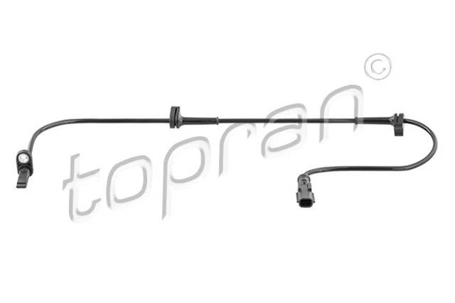 Sensore Topran ABS velocità ruota 304 979 2 poli anteriore sinistro destro per Ford Fiesta
