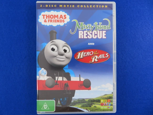 Thomas Rescue Rails Dvd THOMAS AND FRIENDS Misty Island Rescue / Hero Of The Rails - DVD ...