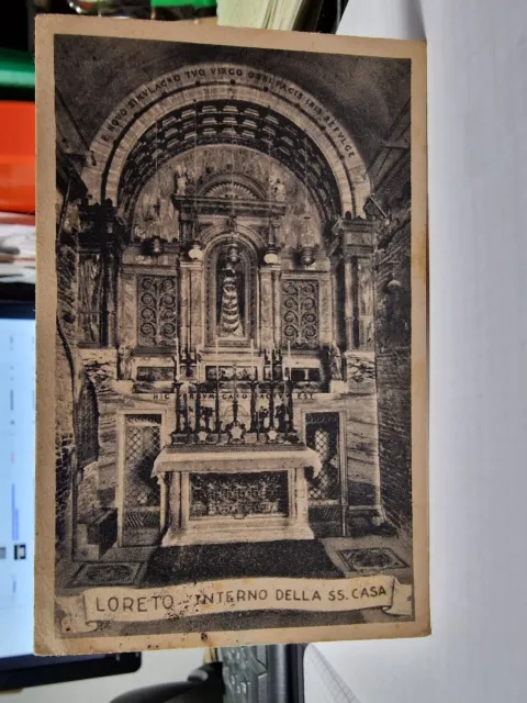 Cartolina Loreto Interno della Ss. Casa 1951 ZA990 ^