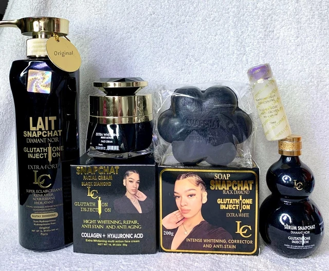Savon éclaircissant Snapchat - Anti-taches, Hydratant Et Anti-âge