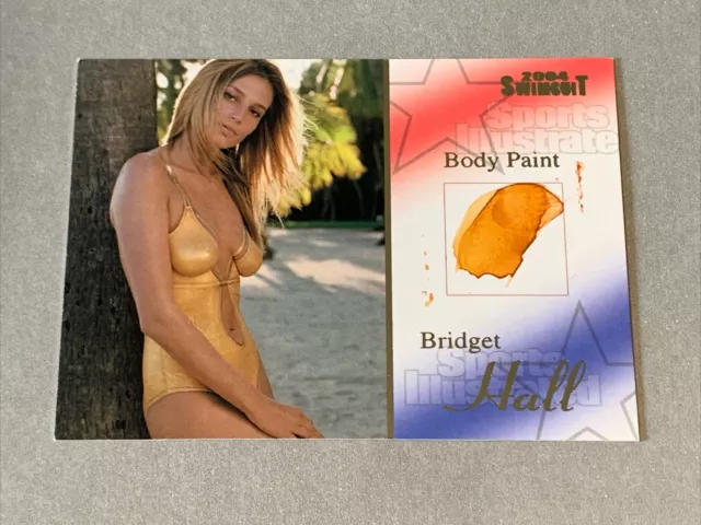 Bridget Hall 2004 Sports Illustrated Swimsuit Body Paint Card #BP2/10
