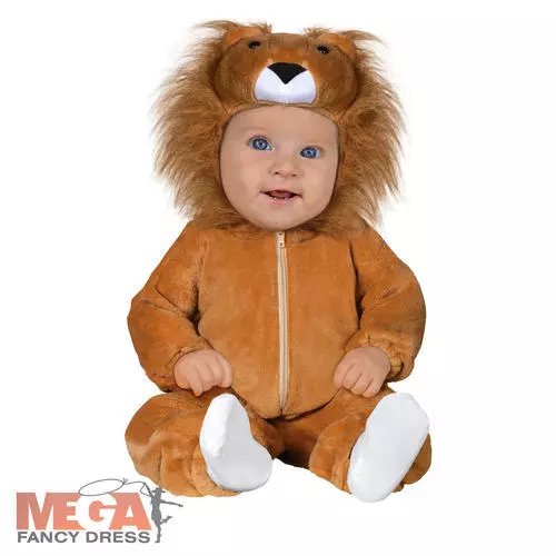 Baby Lion Kids Fancy Dress Storybook Zoo Animal Boys Girls Toddler Book Costume