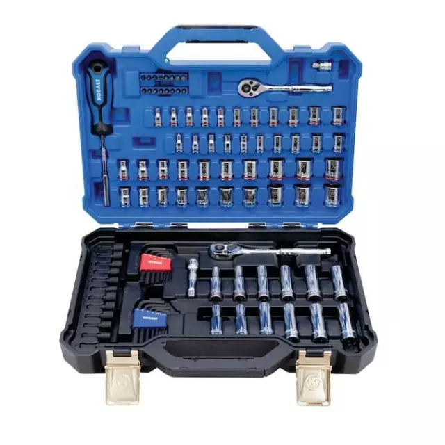 Kobalt LIMITED Centennial 100-Piece Standard (SAE) Metric & Chrome Tool Set