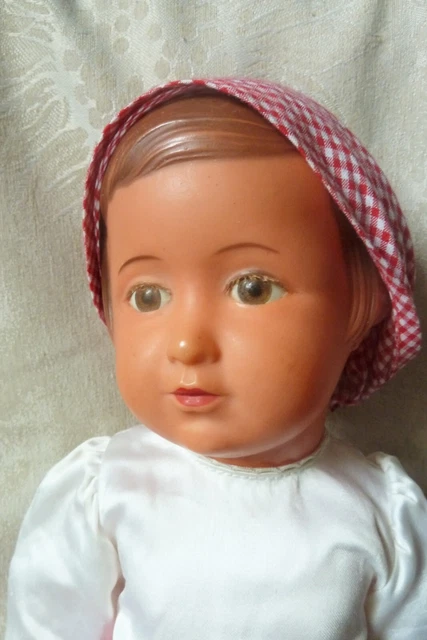Ancienne Poupée Françoise SNF 1952, 39 Cm, Celluloid Français, Vintage Années 50