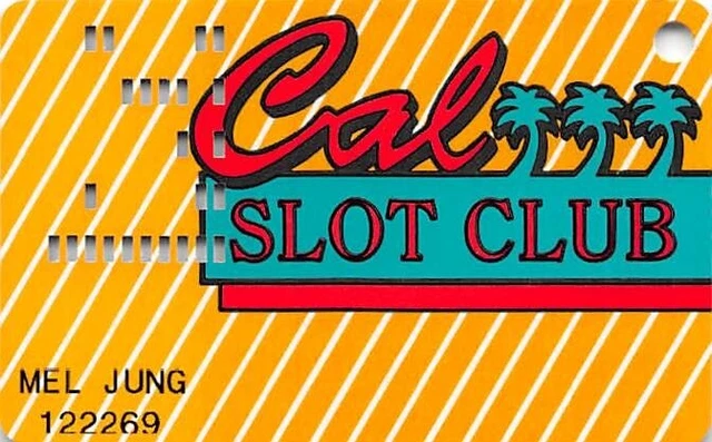 California Hotel & Casino - Las Vegas, NV - Rare 2nd Issue Slot Card