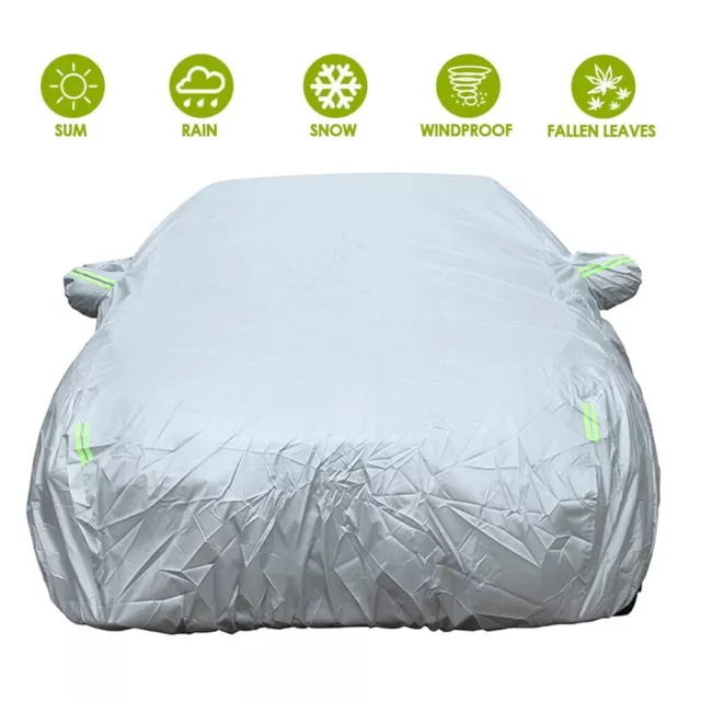 For Ford Mustang Full Car Cover Waterproof All Weather Sun UV Rain Protection