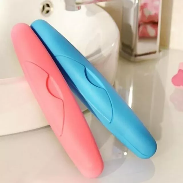 Portable Toothbrush Case Box Plastic Travel Tooth Brush Cover Sealed Holder