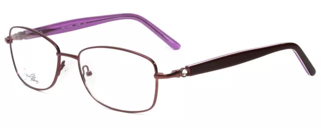 Joan Collins JC9796 Designer Lesebrille Burgund Rot Lila Kristalle 57 MM