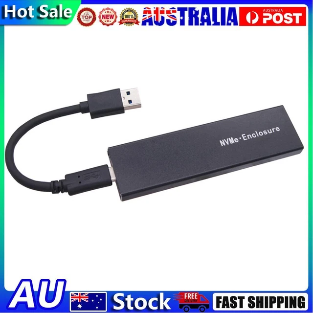 Dual Protocol SSD USB Adapter Case USB 3.1 SSD Enclosure for 2230 2242 2260 2280