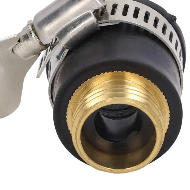 Brass Universal Garden Kitchen Water Hose Pipe Tap Connector Adapter