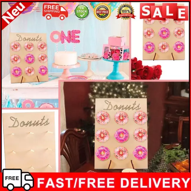 JUNERAIN Donut Display Stand Hochzeit Geburtstag Home Party Dessert Tisch Dekor