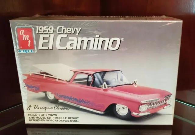 Amt 1959 Chevy El Camino 1:25Th Scale Plastic Model Kit- Sealed Box