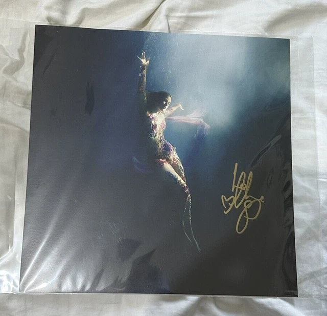ELLIE GOULDING HIGHER Than Heaven Signed Lithograph Poster Vinyl Size ...