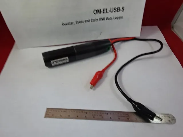 OMEGA OM-EL-USB-5 Comptoir Évènement USB Données Enregistreur Comme Est #93-30