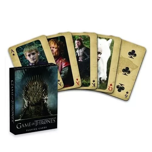 Game of Thrones - Official Collectable Playing Cards - 52 Card Deck - First E...