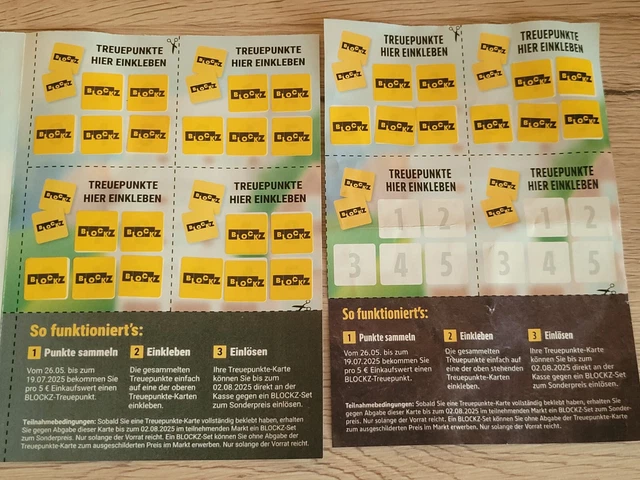 Set Completo Mattoncini Edeka Blockz 2025 – Punti Fedeltà, Edizione Limitata NUOVO
