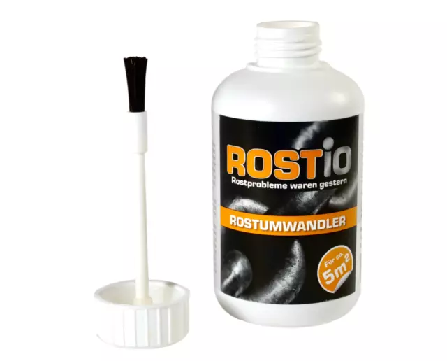 Rostio Rostumwandler Rostkonverter 250 ml Rostentferner Rostschutz-Grundierung