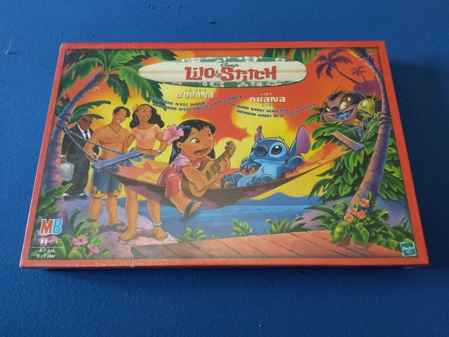 Jeu De Société Lilo Et Stitch - Le Jeu D'Ohana - MB - Neuf Sous Blister