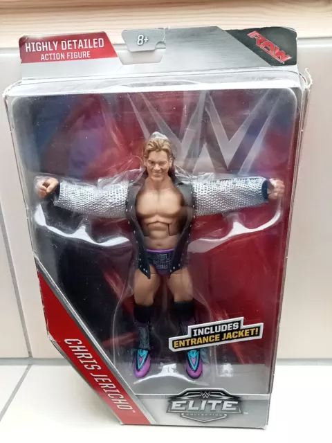 Wwe Elite Figur Lost Legends Chris Jericho Entrance Jacket OVP