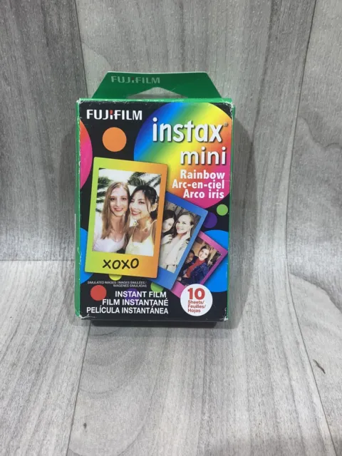 Mini película instantánea Fujifilm INSTAX (arco iris) - 10 hojas
