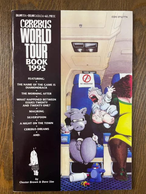 Cerebus World Tour Book #1 The Aardvark-Vanaheim Comics 1995 VF/NM Dave Sim
