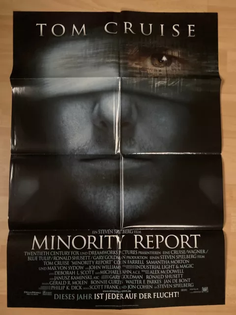 Filmposter * Kinoplakat * A1 * Minority Report * 2002 * Tom Cruise * #1