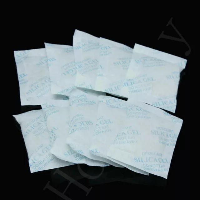1~10Packs Cotton Packets Of Silica Gel Desiccant Moisture Absorber Moistureproof