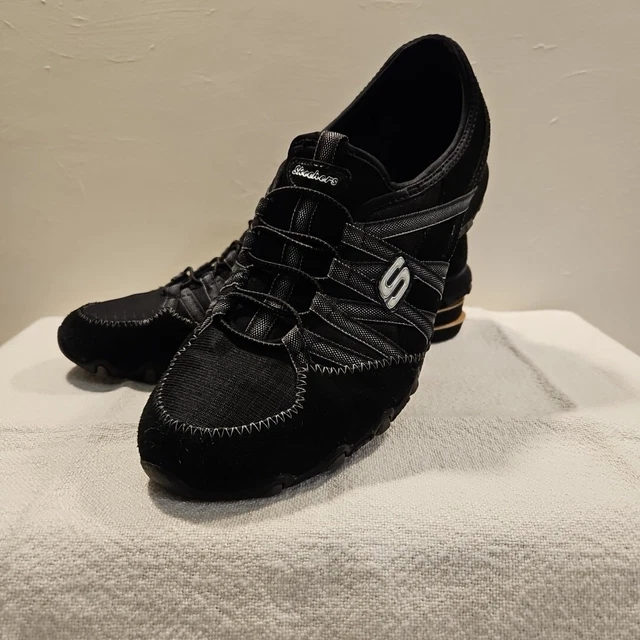 SKECHERS GOWALK MOVE Chugga Boots Womens 10 Black Suede Ankle On The Go Fur 101 31.39 PicClick