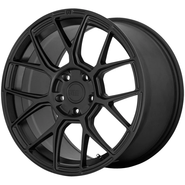 Motegi MR147 CM7 17x8 5x120 +38mm Satin Black Wheel Rim 17" Inch