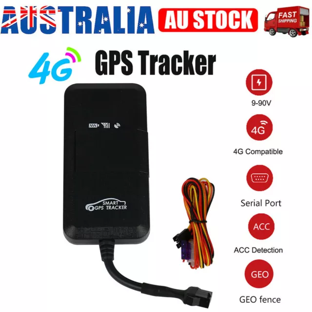 4G 3G GPS Tracker Real Live Tracking Device Security Vehicle Car 12V-36V