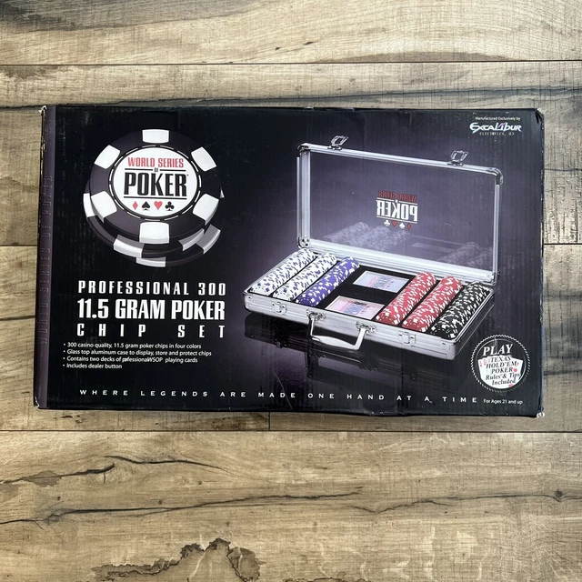 World Series of Poker 2064A-WSOP-2 Professional 400 11.5 Gram Chip Set Case
