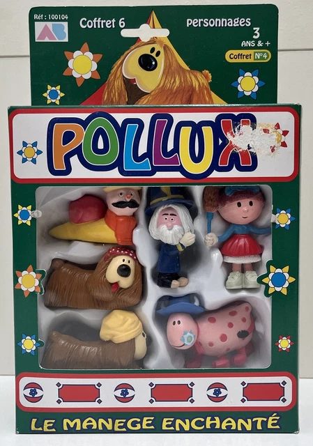 Coffret De 6 Figurines Pollux Du Manège Enchanté - AB Toys, 1991 (coffrets N°5 Et N°7)