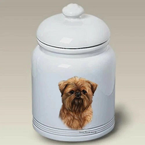 Brussels Griffon Ceramic Treat Jar TB 34128