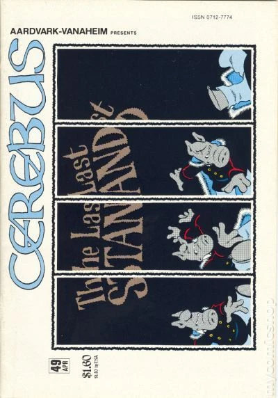 Cerebus #49 VG 1983 Stock Image Low Grade