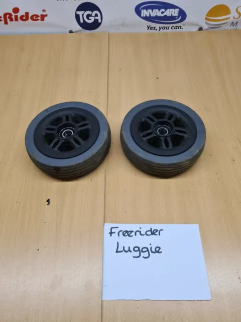 freerider luggie mobility scooter parts Front Wheels Pair