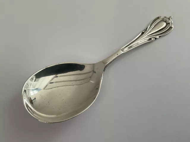 Beautiful Victorian Solid Silver Caddy Spoon Hallmarked Birmingham 1897