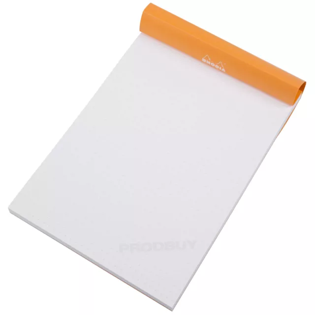 Libro de Dibujos de Dibujo Rhodia A5 #16 dotPad Dot Pad naranja matriz encuadernada en grapas 3